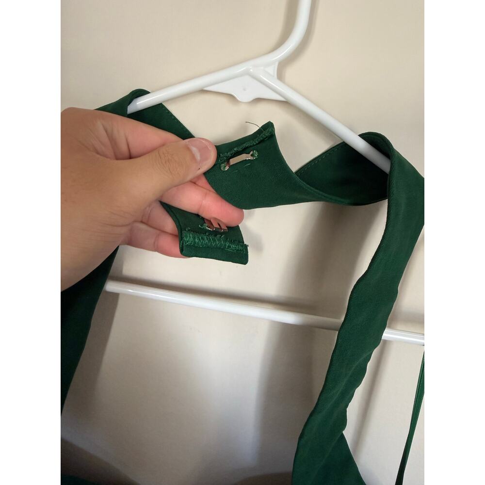 Elegant unique vintage Sweetheart Fit and Flare Swing Midi Dress Sz Small Summer - Picture 8 of 8